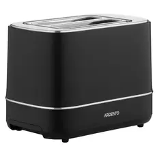 ტოსტერი Ardesto toaster Timeless Elegance, 800W, plastic, 2 slots, black, 4 image