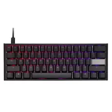 კლავიატურა Ducky One 2 Mini Cherry Brown RGB LED UA/RU Black-White