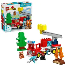 ლეგო LEGO Constructor DUPLO Town Fire Truck with Hose and Firefighter, 2 image