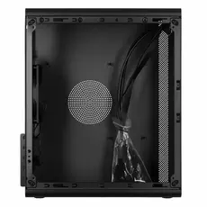 კომპიუტერის ქეისი 2E-V285B, PC case 2E Credo V285B without PSU, 1xUSB3.0, 1х USB 2.0, 1xUSB Type-C, 1x120mm, VGA 300mm, mATX, black, 4 image