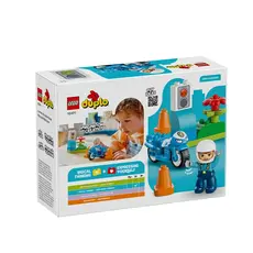 ლეგო LEGO Constructor DUPLO Town Blue Police Motorcycle, 2 image