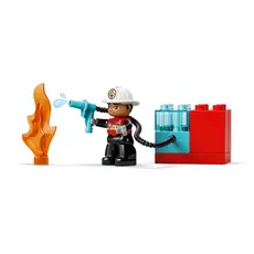 ლეგო LEGO Constructor DUPLO Town Fire Truck with Hose and Firefighter, 4 image