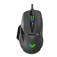 მაუსი AULA F815 RGB Wired Gaming Mouse Black
