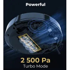 რობოტი მტვერსასრუტი AENO Robot Vacuum Cleaner RC3S: wet & dry cleaning, smart control AENO App, 7 image