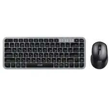 კლავიატურა და მაუსი 2E Combo keyboard and mouse MK430 WL/BT, EN/UK, grey-black