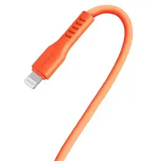 კაბელი TTEC USB-C - LIGHTNING CHARGE/DATA CABLE, 120CM NEON ORANGE, 3 image