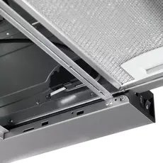 გამწოვი Ardesto Hood telescopic, 60cm, 450m3h, metal, 2х1W LED, button, inox, 6 image