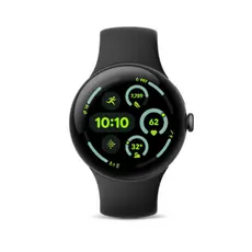 სმარტ საათი Google Pixel Watch 3 45MM WIFI Matte Black Aluminium Case with Obsidian Active Band, 3 image