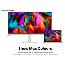 მონიტორი BenQ MA270U for MacBook 27" 4K UHD 5ms 2xHDMI USB/USB-C Built-in Speaker - 9H.LMWLB.QBE, 7 image