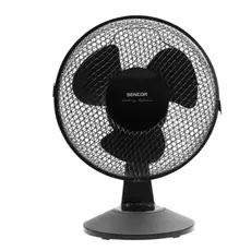 ვენტილატორი Sencor SFE 2311BK Desk Fan, 35 W, Diameter- 30 cm, 340 x 265 x 465mm, Black, 2 image