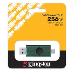 USB ფლეშ მეხსიერება Kingston  DataTraveler® Duo - USB Type-A and Type-C - Flash Drive 256GB, 5 image