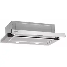 გამწოვი Ardesto Hood telescopic, 60cm, 450m3h, metal, 2х1W LED, button, inox, 5 image