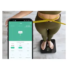 სასწორი AENO Smart Body scales BS2S, 16 body metrics, up to 180kg, colorful display, 9 image