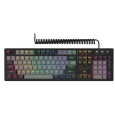 კლავიატურა LORGAR Azar 514, Wired mechanical gaming keyboard, RGB backlight, 1680000 colour variations, 18 modes, 2 image