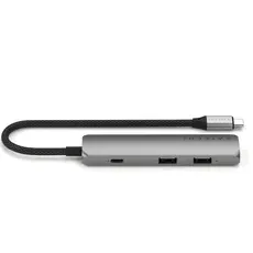 USB ჰაბი SATECHI 4-in-1 USB-C Slim Multiport Adapter 4K (Space Grey), 3 image