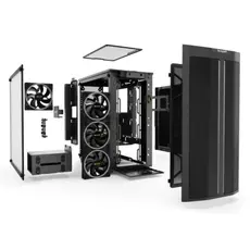 კომპიუტერის ქეისი be quiet! Pure Base 500FX ATX w/o PSU Black (BGW43)