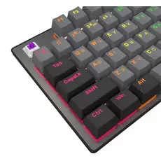 კლავიატურა LORGAR Azar 514, Wired mechanical gaming keyboard, RGB backlight, 1680000 colour variations, 18 modes, 3 image