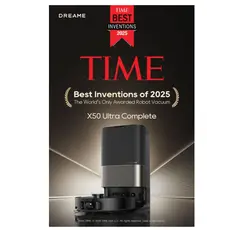 რობოტი მტვერსასრუტი Dreame Robot Vacuum X50 Ultra Complete Black (RLX85CE-4), 6 image