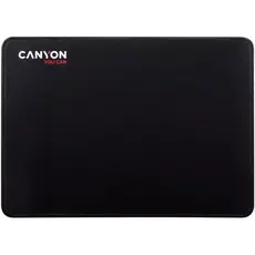 მაუსპადი CANYON MP-4, Mouse pad,350X250X3MM,Multipandex,fully black with our logo (non gaming),blister cardboard, 2 image
