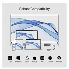 USB ჰაბი TP-LINK UA520C USB Type-C to HDMI Adapte, 4 image