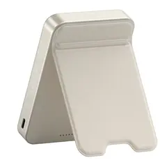 პორტატული დამტენი SATECHI Qi2 10K Magnetic Power Bank with Stand (Sand), 5 image