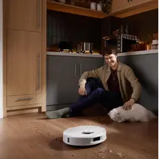 რობოტი მტვერსასრუტი Roborock Robot Vacuum Qrevo 5AE White, 6 image