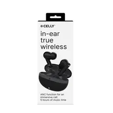 ყურსასმენი Celly IN-EAR TRUE WIRELESS BLACK, 5 image