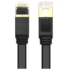 ქსელის კაბელი UGREEN 11264, Cat 7 ftp Lan Cable, 8M, Black, 3 image