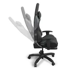 სათამაშო სავარძელი E-Blue Gaming Chair - Grey (GC8108-382 GREY), 7 image