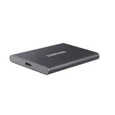 მყარი დისკი Samsung T7 Portable SSD, 2TB External Solid State Drive USB 3.2 Gen 2 Gray, 3 image