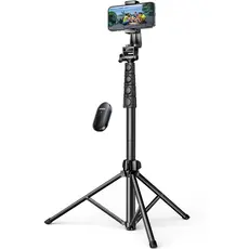 მობილურის ტრიპოდი UGREEN LP680 (15609), Bluetooth, Selfie Stick Tripod, Black