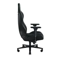 სათამაშო სავარძელი Razer Chair Enki Pro PU Leather- Alcantara, 4D-Armrests, black-green, 4 image