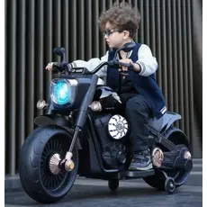 საბავშვო ელექტრო მოტოციკლი M-6688-B, 4 image