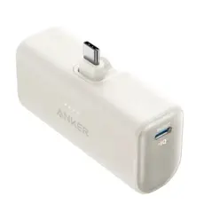 პორტატული დამტენი Anker Nano Power Bank 5000 mAh (22.5W, Built-In USB-C Connector) - White, 2 image