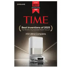 რობოტი მტვერსასრუტი Dreame Robot Vacuum X50 Ultra Complete White (RLX85CE-4), 6 image