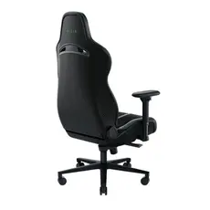 სათამაშო სავარძელი Razer Chair Enki Pro PU Leather- Alcantara, 4D-Armrests, black-green, 5 image