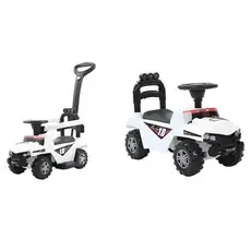 ბავშვის მექანიკური მანქანა სახელურით S1188-W, 4 image