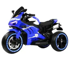 საბავშვო ელექტრო მოტოციკლი M-216-BLU, 2 image