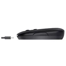 მაუსი Trust PUCK WRL RCHRGABLE MOUSE BLK, 4 image
