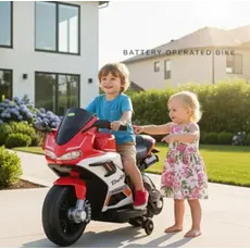 საბავშვო ელექტრო მოტოციკლი M8-9-RED, 3 image