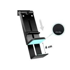 სმარტფონის სამაგრი Logilink AA0169 Fold- &amp; Clampable Smartphone Holder for 4.7-6.9" 360° Rotatable Black, 4 image