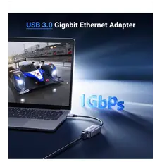 გადამყვანი Ugreen USB to RJ45 Ethernet Adapter Space Gray/50922, 3 image