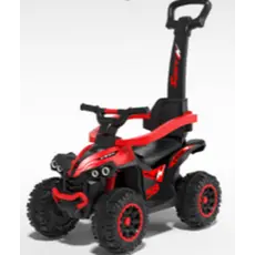 ბავშვის მექანიკური მანქანა სახელურით GH-921-RED, 2 image