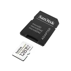 მეხსიერების ბარათი 128GB SanDisk® High Endurance microSDHC Card with Adapter - for Dashcams & home monitoring(SDSQQNR-128G-GN6IA), 2 image