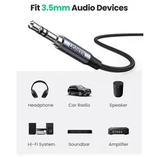 Ugreen USB-C to 3.5mm Audio Cable with Chip 1m/ 20192, 4 image