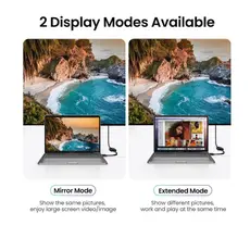 კაბელი Ugreen USB-C to HDMI Male to Male  1.5m Gray Black/50570, 4 image