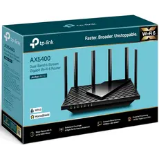 Wi-Fi როუტერი TP-Link Archer AX73 AX5400 Dual-Band Gigabit Wi-Fi 6 Router, 4 image