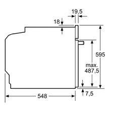 ელექტრო ღუმელი BOSCH HBG978NB1, 6 image