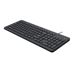 კლავიატურა HP 664R5AA 150, Wired, USB, Keyboard, Black, 2 image
