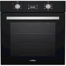 ჩასაშენებელი ელექტრო ღუმელი Millen NERO-333, 65L, Built-In, Black